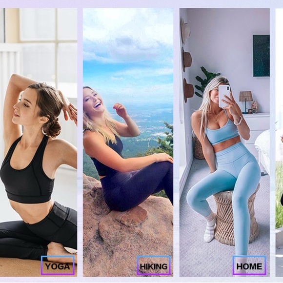 HZORI *Sold Out* 7/8 Yoga workout leggings size Large - Picture 9 of 11